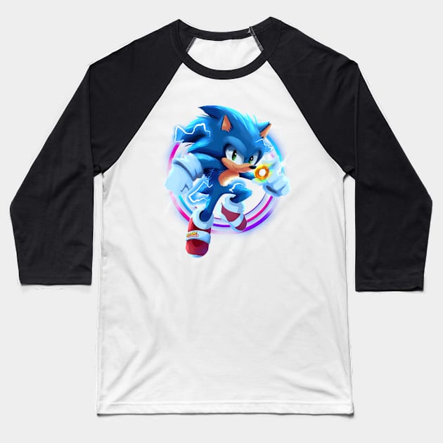 Sonic Magic Baseball T-Shirt by Brown777